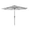 Pure Garden Striped Patio Umbrella, 9 Ft Sun Shade, Push Button Tilt for Outdoor Furniture, Deck or Backyard 50-LG1273 - alternate 1